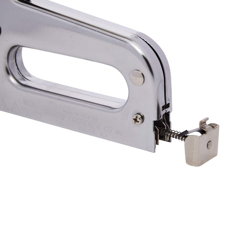 Arrow Fastener Arrow T50OC Heavy Duty Outward Clinch Staple Gun, Manual Stapler for Packaging and Boxes, Uses T50 Staples in 3/8-Inch, 1/2-Inch, and 9/16-Inch - Image 4